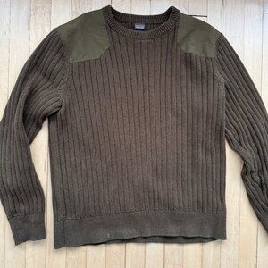Patagonia Fog Cutter Sweater Military Green - L